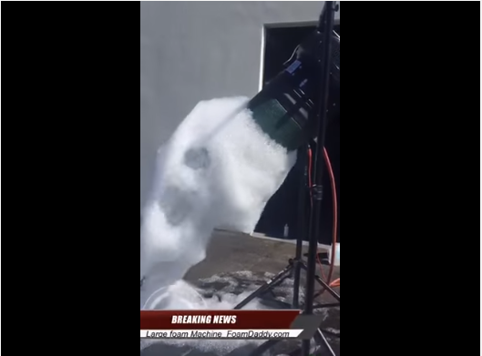 Large Foam Machines: Foam Daddy